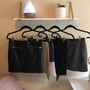 Quilted Faux leather mini by Victoria Secret